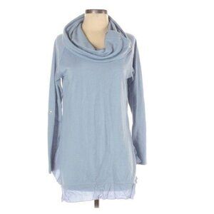 Simply Noelle Women's S/M Long Sleeve Sweater Blue